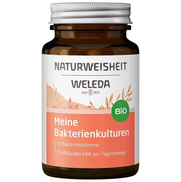 Weleda Bakterienkulturen-Naturweisheit Meine Bakterienkulturen Kapseln , 40 St