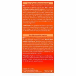 Weleda Sport und Muskel Regenerationsbad Arnika, 200 ml- Bäder Und Sauna|Bäder