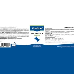 Canina Welpenkalk Pulver, 900 g- Vitamine-Mineralstoffe