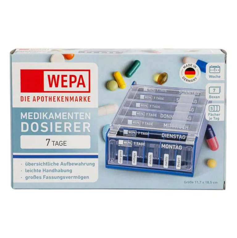 7 Tage Wochenmagazin blau, 1 St^Wepa Clearance