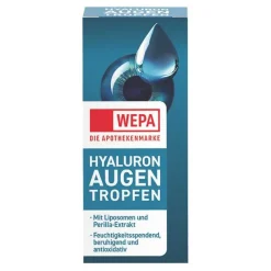 WEPA Hyaluron Augentropfen, 10 ml- Augentropfen Trockene Augen