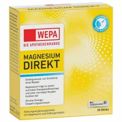 Wepa Magnesium-Magnesium Direkt Sticks, 20 St