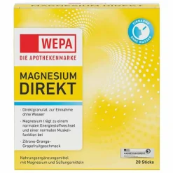 Wepa Magnesium-Magnesium Direkt Sticks, 20 St