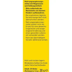 Wepa Magnesium-Magnesium Direkt Sticks, 20 St