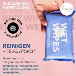 Loovara Vibratoren Und Toys-Wet Wipes Intimpflege-Tücher, 40 St