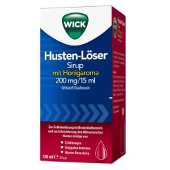 Wick Hustenlöser-Husten-Löser Sirup mit Honigaroma, 120 ml