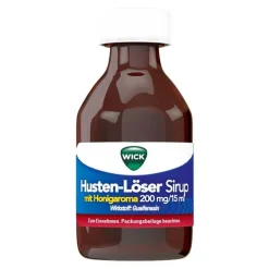 Wick Hustenlöser-Husten-Löser Sirup mit Honigaroma, 120 ml