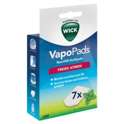 Wick VapoPads Nachfüll-Duftpads Menthol, 1 P- Ätherische Öle & Duftöle