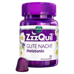 Wick Zzzquil Gute Nacht Weichgummis, 30 St- Melatonin Tabletten