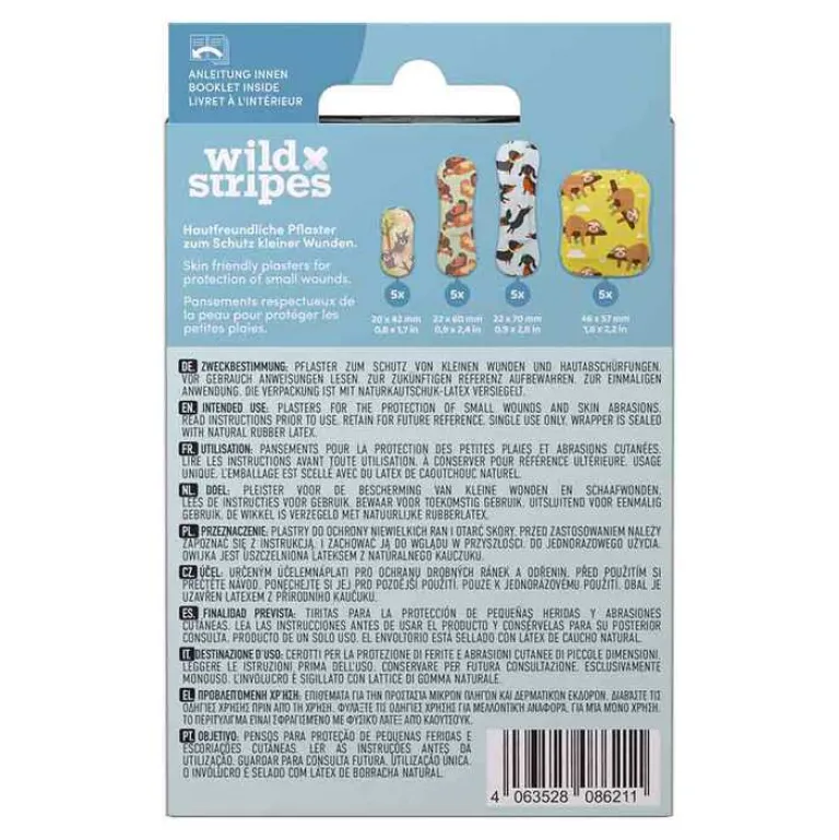 Kids sensitiv Animal Fun Pflaster, 20 St^Wild Stripes Clearance