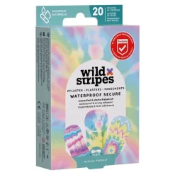 Wild Stripes Pflastersortimente-waterproof secure Rainbow Int Pflaster , 20 St