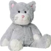 Wärmetiere-Wärme Stofftier Katze grau, 1 St