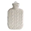 Sänger GmbH Wärmflasche 2 l Zopfmuster Natur Oekot.Strickb., 1 St- Wärmflasche