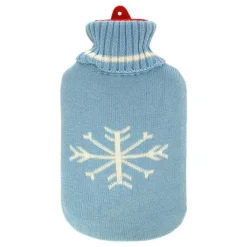 CareLiv Wärmflasche-Wärmflasche Gummi 2 l mit Rollkragenpullover Bezug, 1 St