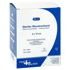 Wundverband-Wundverband steril 8cmx10cm, 50 St