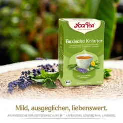 Yogi Tea Yogi Tee-Basische Kräuter Teebeutel, 17X2.1 g