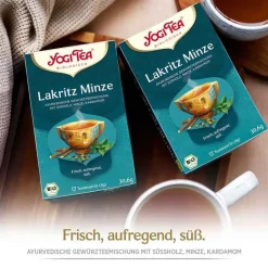 Yogi Tea Lakritz Minze Bio, 17X1.8 g- Yogi Tee