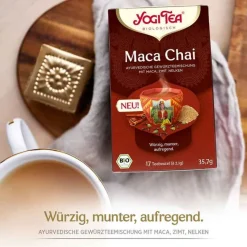 Yogi Tea Yogi Tee-Maca Chai Bio Teebeutel, 17X2.1 g