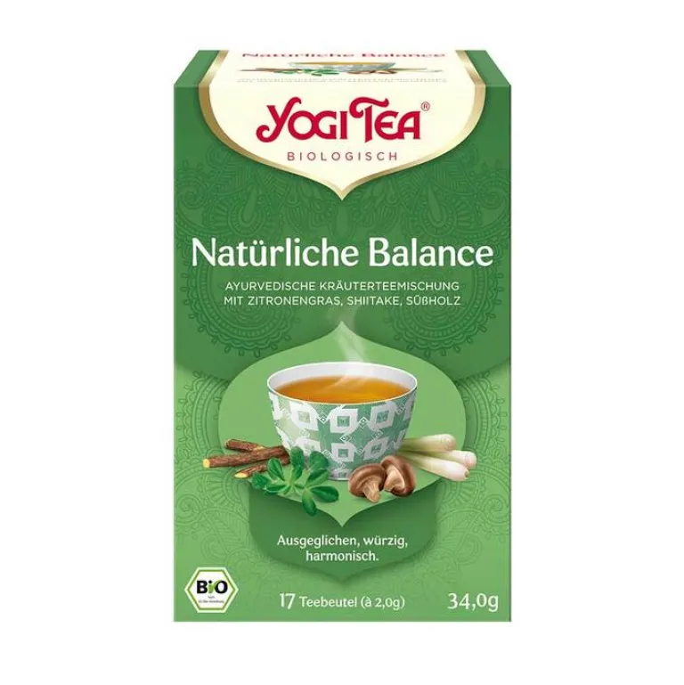 Yogi Tea Yogi Tee-Natürliche Balance Bio 17x2g, 17X2.0 g