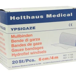 Ypsigaze Mullbinden-Mullbinde 6cmx4m, 20 St