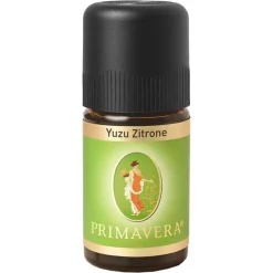 Primavera Yuzu Zitrone ätherisches Öl, 5 ml- Aromatische Düfte