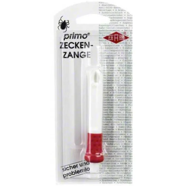 Frank Zeckenpinzetten|Zeckenentferner-Zeckenzange aus Kunststoff, 1 St