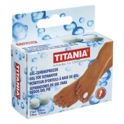 Titania Fußpflegeprodukte-Zehenspreizer aus Gel , 2 St