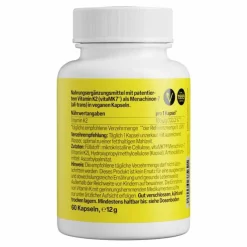 Vitamin K-Zeinpharma Vitamin K2 100 µg Kapseln, 60 St