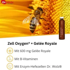 Dr. Wolz Gelee Royal-Zell Oxygen + Gelee Royale 600 mg Trinkampullen, 14X20 ml