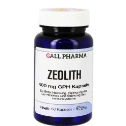 Zeolith 400 mg GPH Kapseln, 60 St^Hecht Pharma Hot