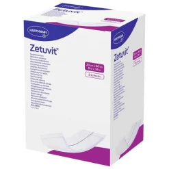 Zetuvit Saugkompresse steril 20x40 cm, 5 St- Sterile Kompressen