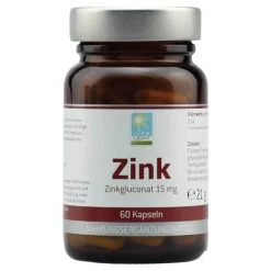 Life Light Zink 15 mg Gluconat Kapseln, 60 St- Zink