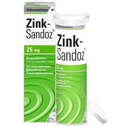 Zink Sandoz Brausetabletten, 20 St^Hexal Outlet