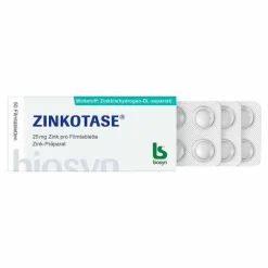 Biosyn Zink|Abwehrsteigerung-ZINKOTASE® Filmtabletten, 50 St