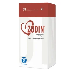 ® Omega-3 1000 mg Weichkapseln, 28 St^Zodin Clearance