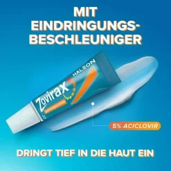 Lippenherpescreme. 5 % Aciclovir, 2 g^Zovirax Online